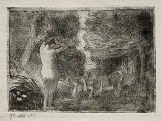 Bather and Geese, 1895