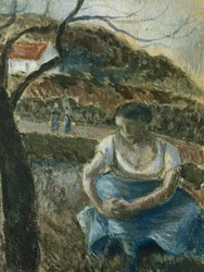 Seated Peasant, c.1880