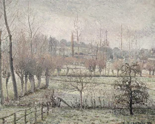 Snow Effect at Eragny, 1894