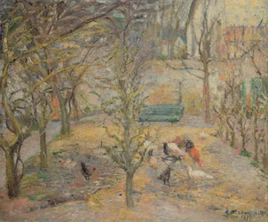 The Farmyard, 1877