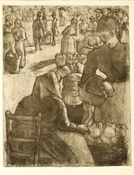 Vegetable Market at Pontoise