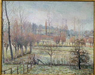 White Frost, Morning or Snow Effect in Eragny