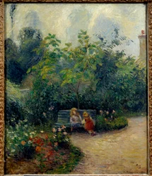 A corner of garden at the Hermitage