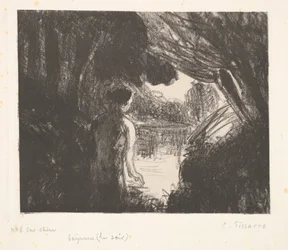 Bather, Evening, 1897