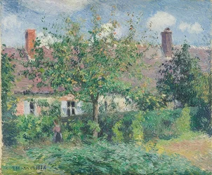 Farmhouse in Éragny. 1884