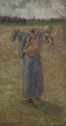 Woman in the Fields