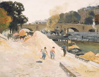 Pont-Marie Seen from Quai d