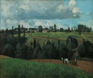 Landscape near Ennery, near Pontoise