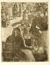 Vegetable Market at Pontoise