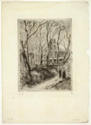 Path at Pontoise