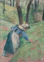 Peasant Woman Weeding the Grass, c. 1894