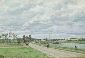 The Banks of the Oise Near Pontoise