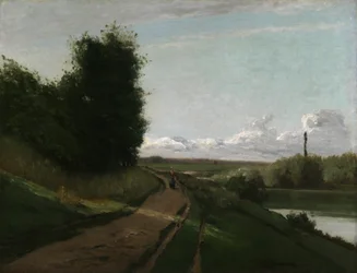 The Tow Path at Bougival