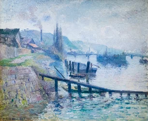 The Saint Catherine Hill in Rouen