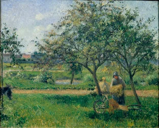 The Wheelbarrow, Orchard, ca 1881