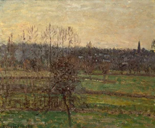 View of Bazincourt, Winter