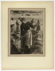 Woman Haymaker at Éragny