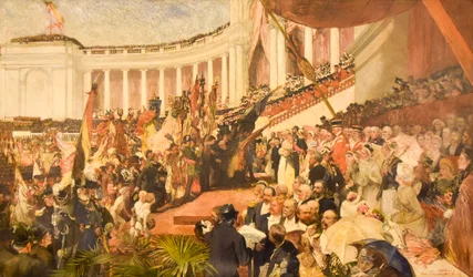 The Patriotic Celebration of the Fiftieth Anniversary of Belgian Independence