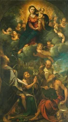 Madonna in Glory, or Madonna with Child and Saints