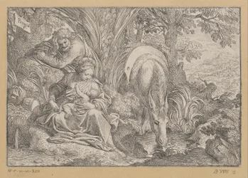Rest on the Flight into Egypt