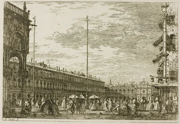 Le Procuratie Niove and S. Ziminian V, from Vedute