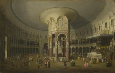 Interior of the Rotunda at Ranelagh
