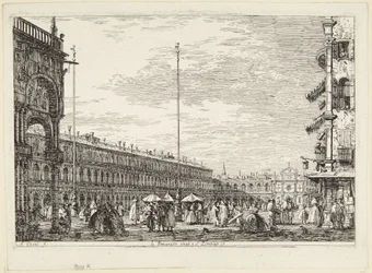 Piazza San Marco with the Procuratie Nuove and San Geminiano