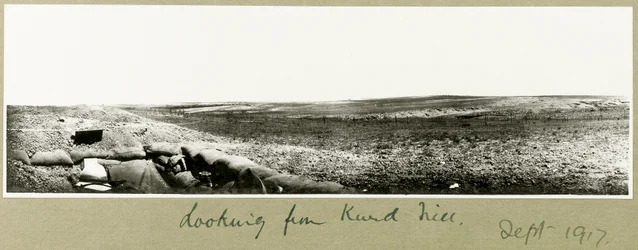 Looking from Kurd Hill, September 1917