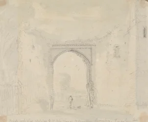 Brick Archway Adjoining the Great Gateway of St. Augustine