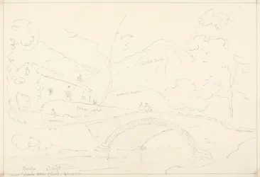 Bridge near Loweswater Church in Scale Hill, 2 August