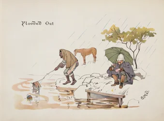Flooded Out (from The Leaguer of Ladysmith, 1900)