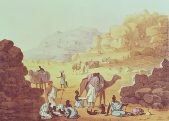 A Slave Caravan, Plate from 