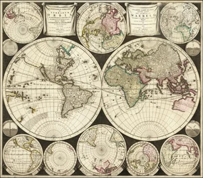 1696 Map of the World