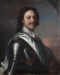 Life Portrait of Emperor Peter I the Great