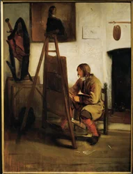 Young Painter in His Studio