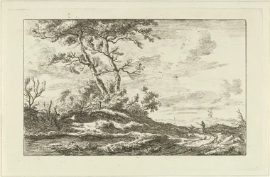 Shepherd on a Country Road (Landscapes a-f)