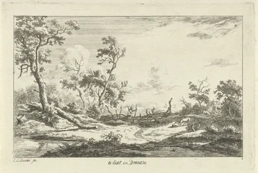 Hunter in a Landscape