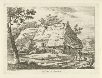 Woman with Child at a Farm