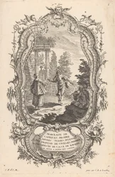 Dancing Couple (Figures in Landscapes)