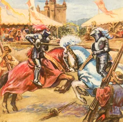 Knightly Tournament at the Princely Court