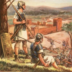 Roman Fort on the Rhine