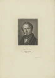 Portrait of the chemist Justus von Liebig
