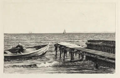 The Boat by the Bridge