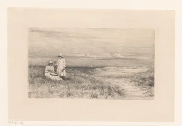 Woman and Girl in Dunes