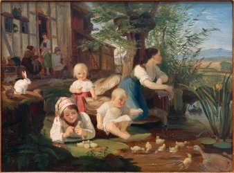 Mother with Children