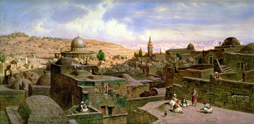 A View of Jerusalem, with the Dome of the Holy Rock, 1864