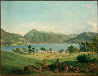 Lake Tegernsee near Kaltenbrunn