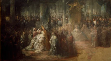 The Coronation of King Gustav III of Sweden (1746-92)