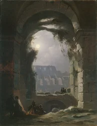 The Colosseum In the Night, Early 1830s