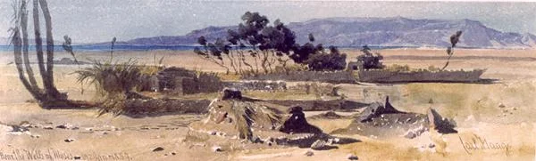 Near the Wells of Moses